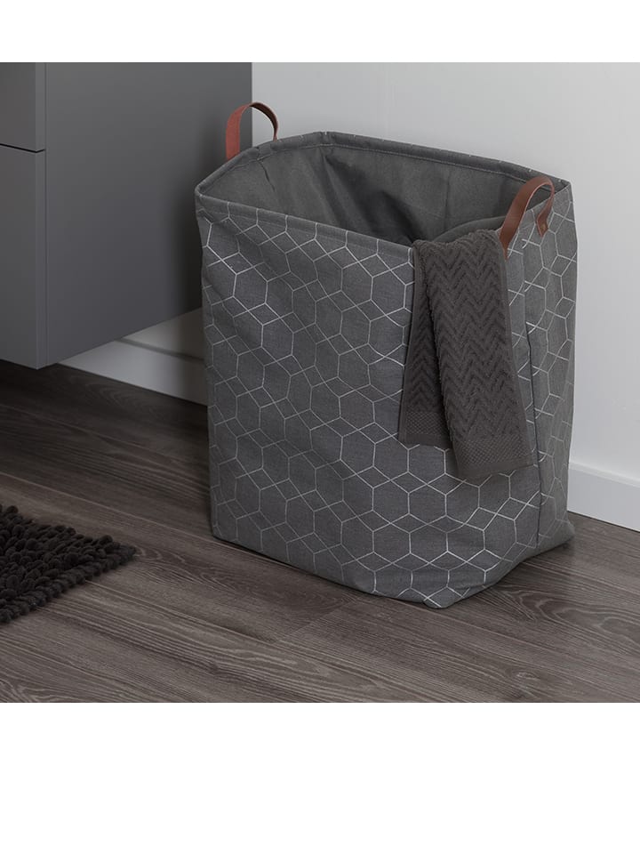 Sealskin Wäschebehälter in Grau - (B)30 x (H)50 x (T)40 cm günstig kaufen onesize