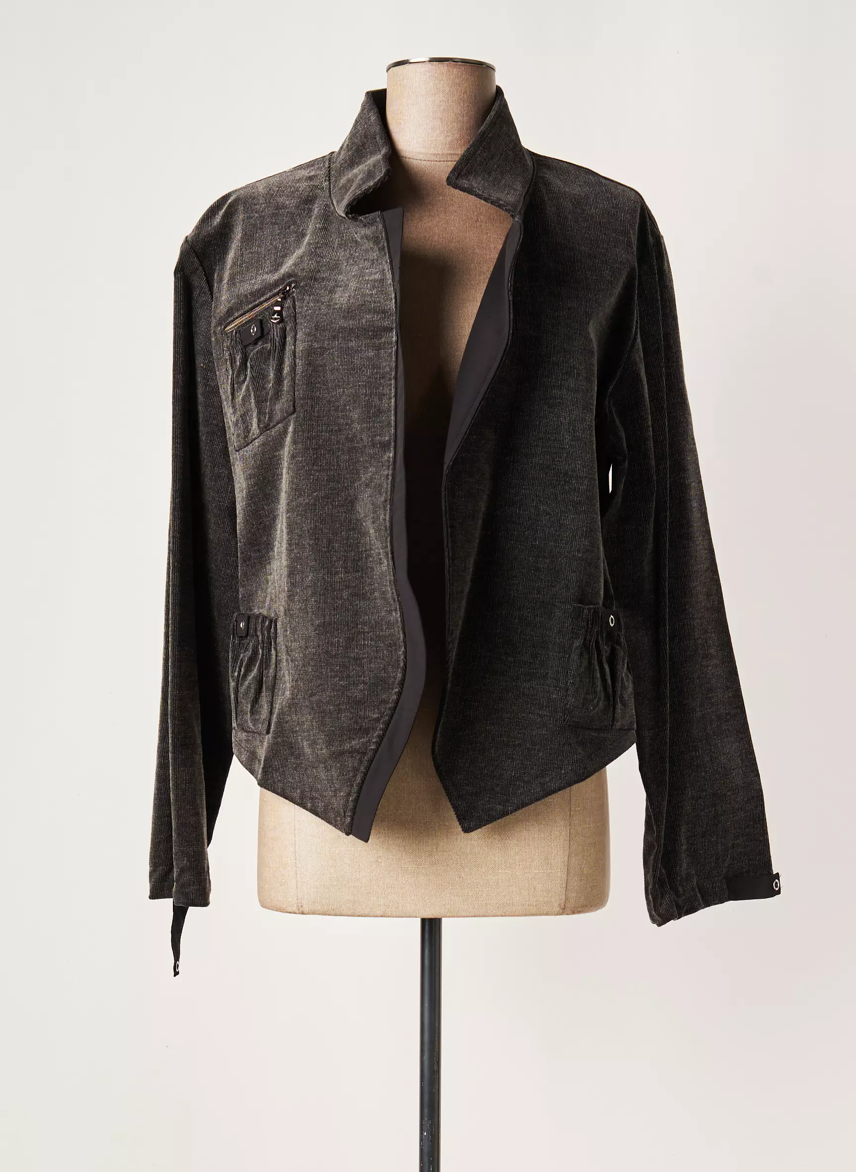 Lauren Vidal Vestecasual Femme couleur gris