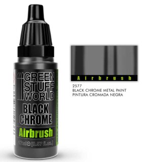 Black Chrome Paint - Airbrush (17ml)