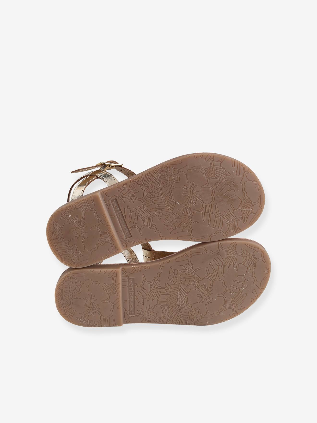 Vertbaudet Mädchen Sandalen - silber