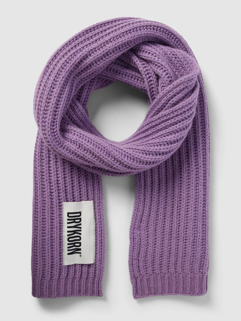 Schal in unifarbenem Design Modell 'CRONICA' in purple