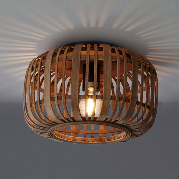 Deckenleuchte Woodrow, Ø 32 cm