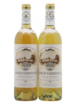 Château Carbonnieux Cru Classé de Graves  2000 - Lot de 2 Bouteilles