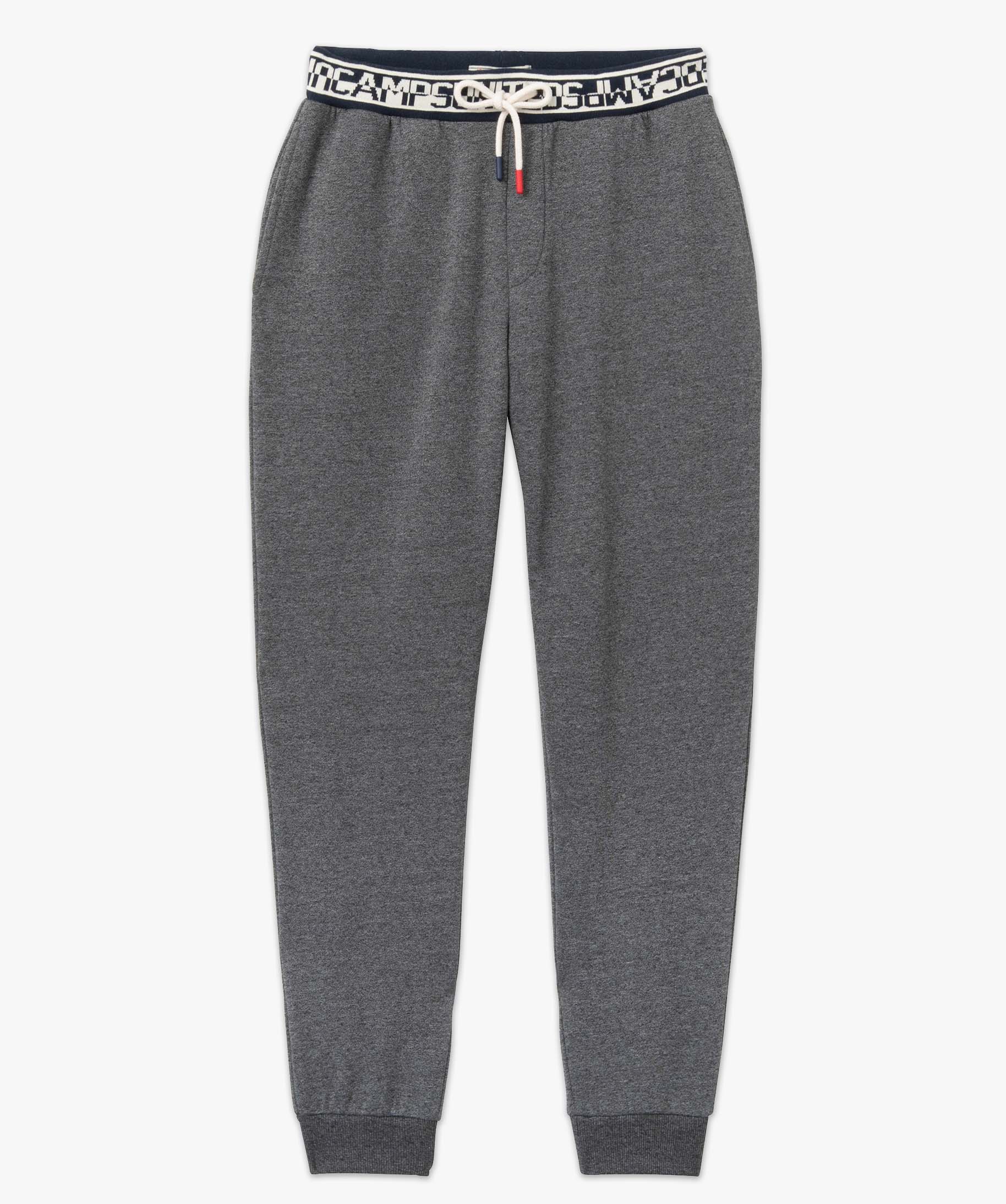 Pantalon de jogging homme avec ceinture imprimée – Camps ... gris | GEMO