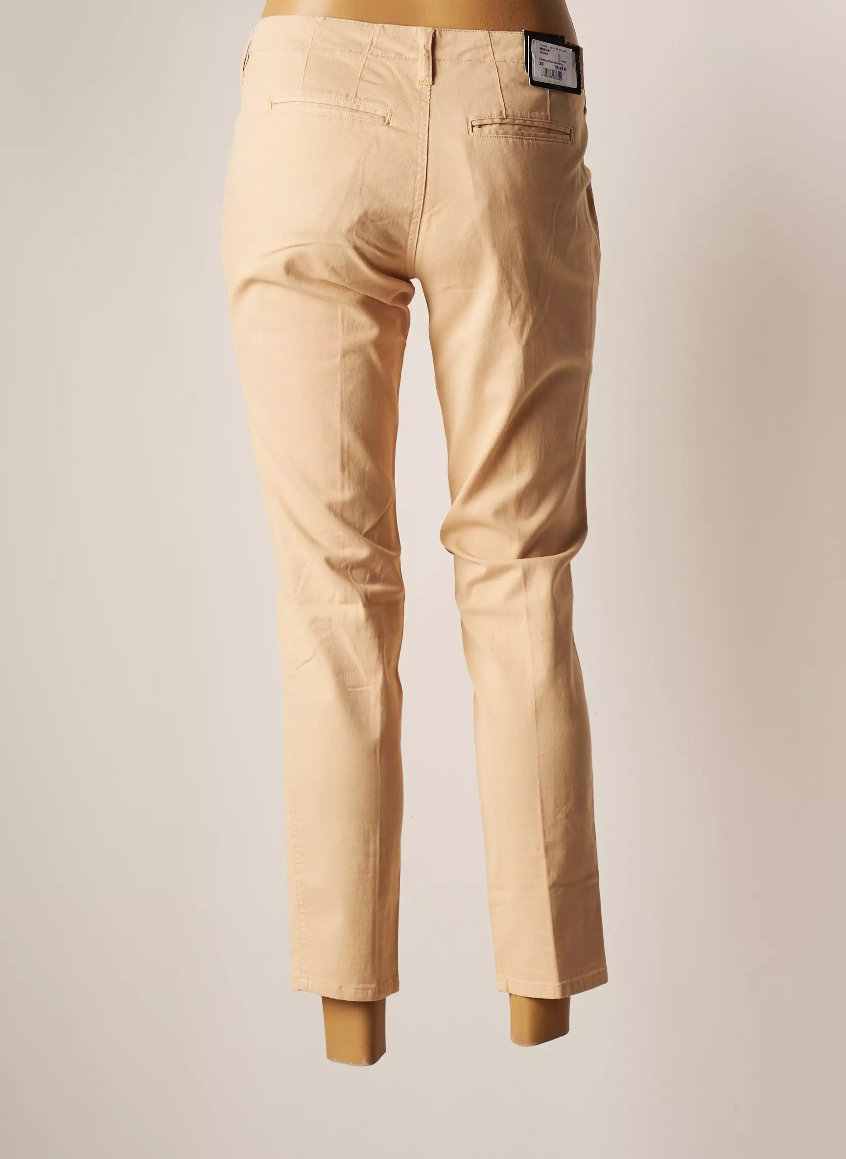 Guess Pantalons Chino Femme couleur beige