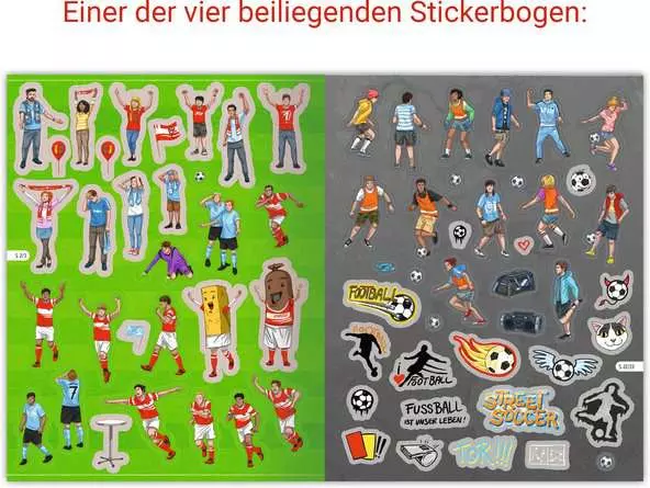 Mein Stickerspaß: Fußball