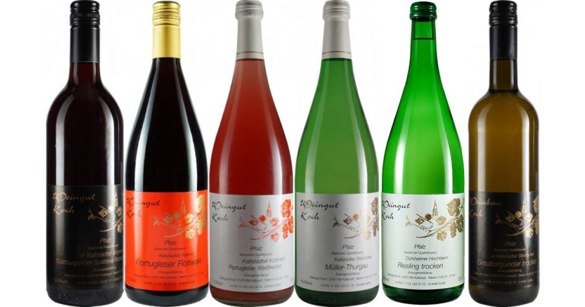 Weinprobe für Zuhause neu von Weingut Koch günstig bei wein.de kaufen