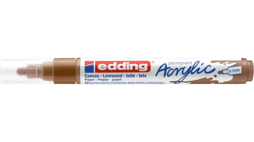 edding Acrylmarker 5100 medium haselnuss haselnuss