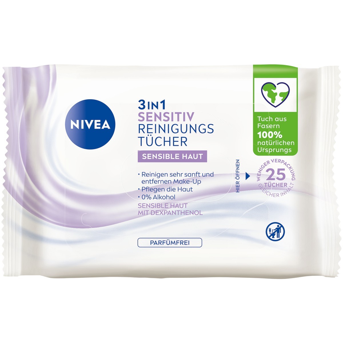 Sensitiv Reinigungstücher 3in1