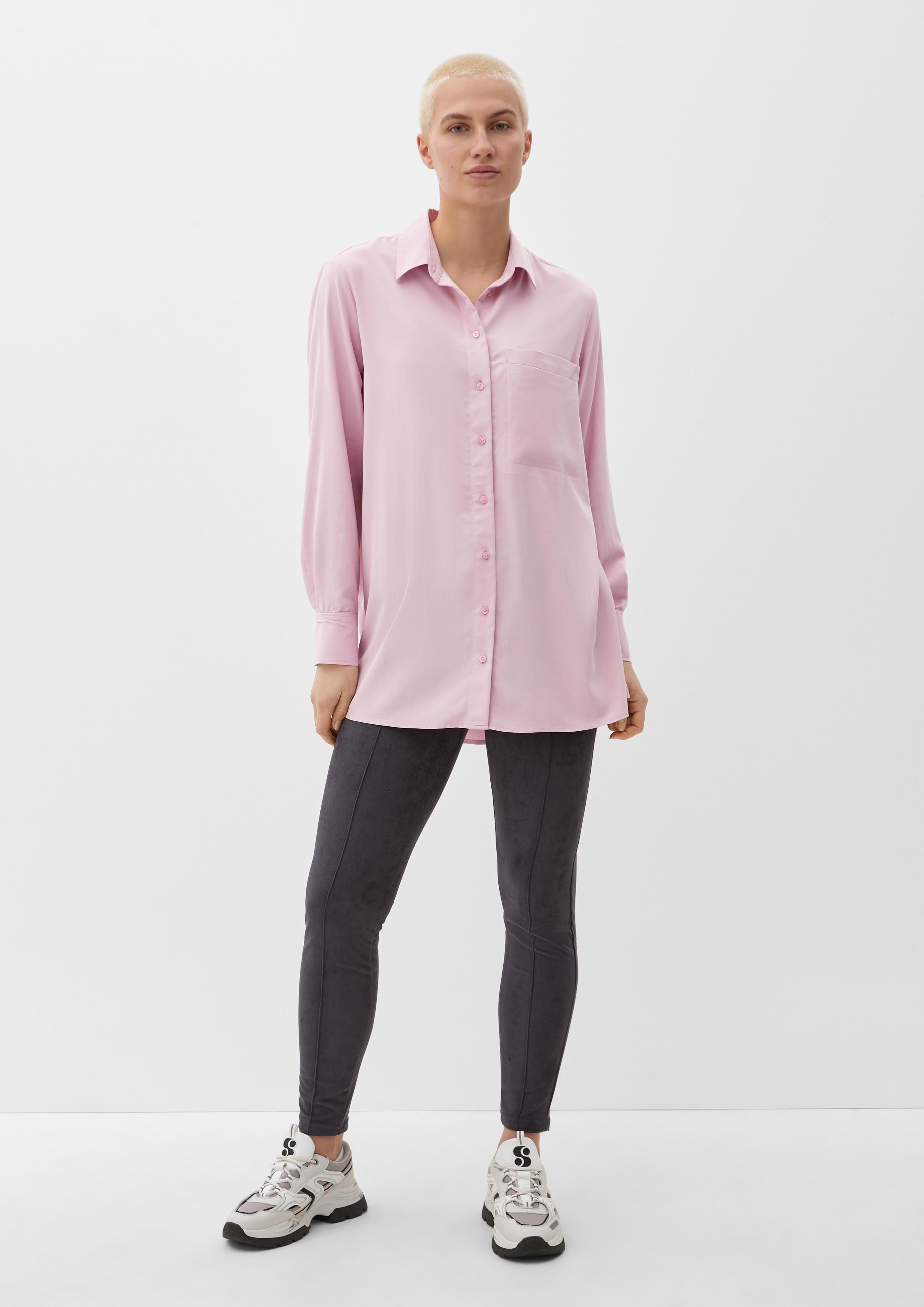 Twill-Bluse aus Viskosemix  2124829-4082