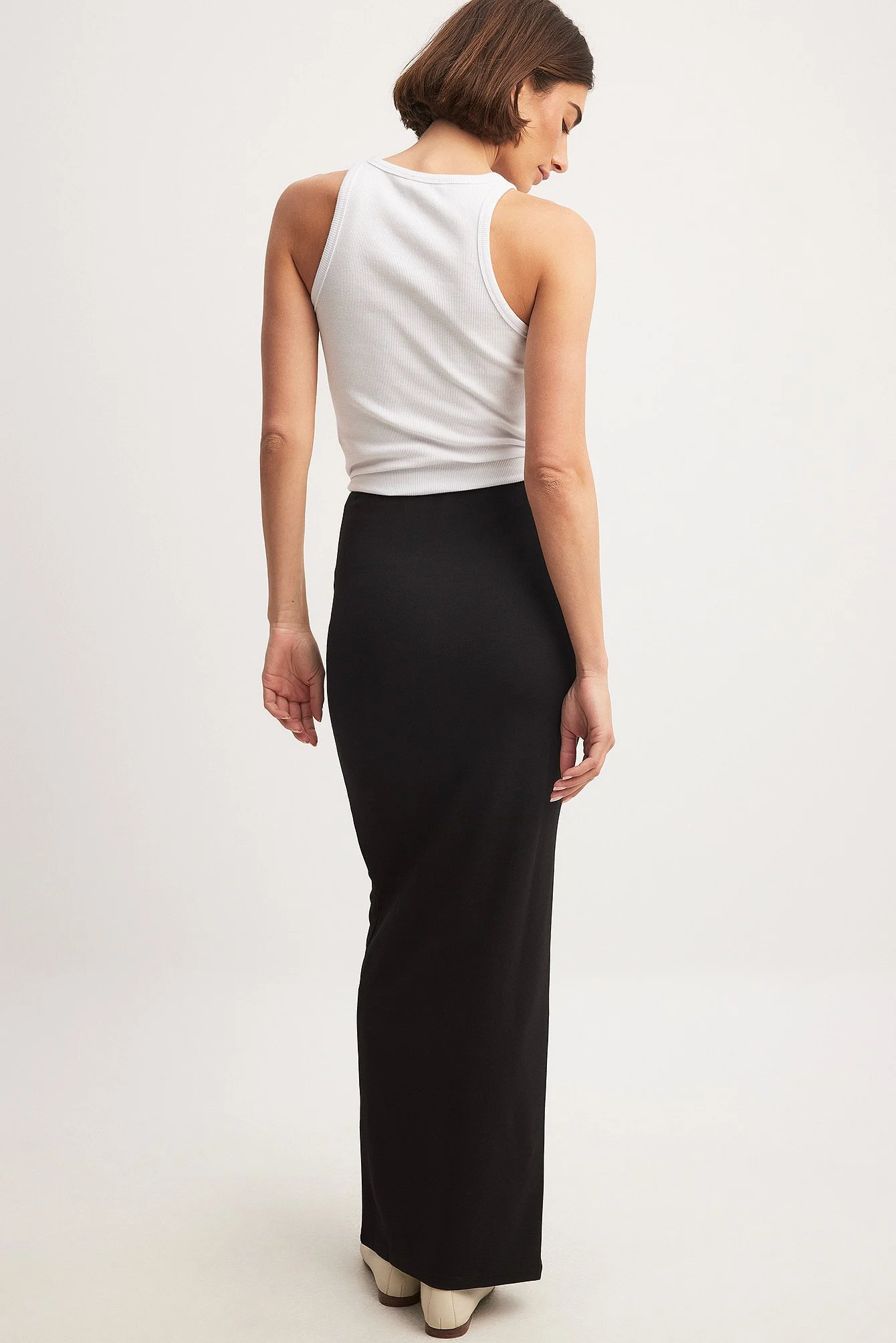 Jersey-Rock mit Schlitz