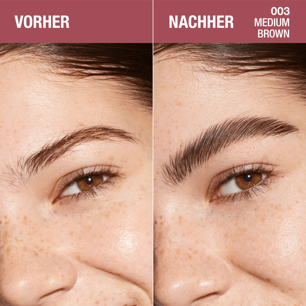 Augenbrauengel Wonder'Freeze 003 Medium Brown, 7,5 g