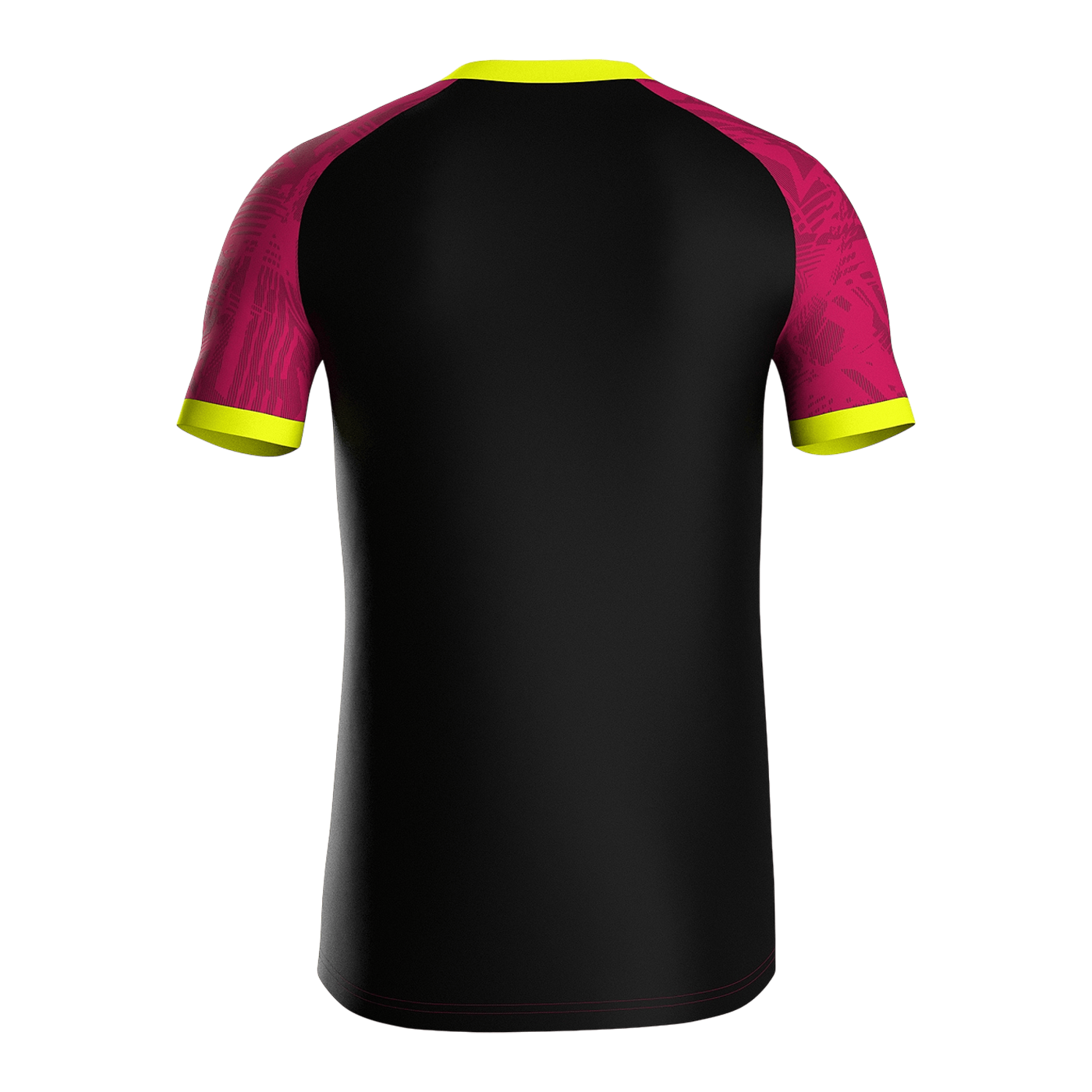 JAKO Iconic Trikot Schwarz Pink Gelb F805