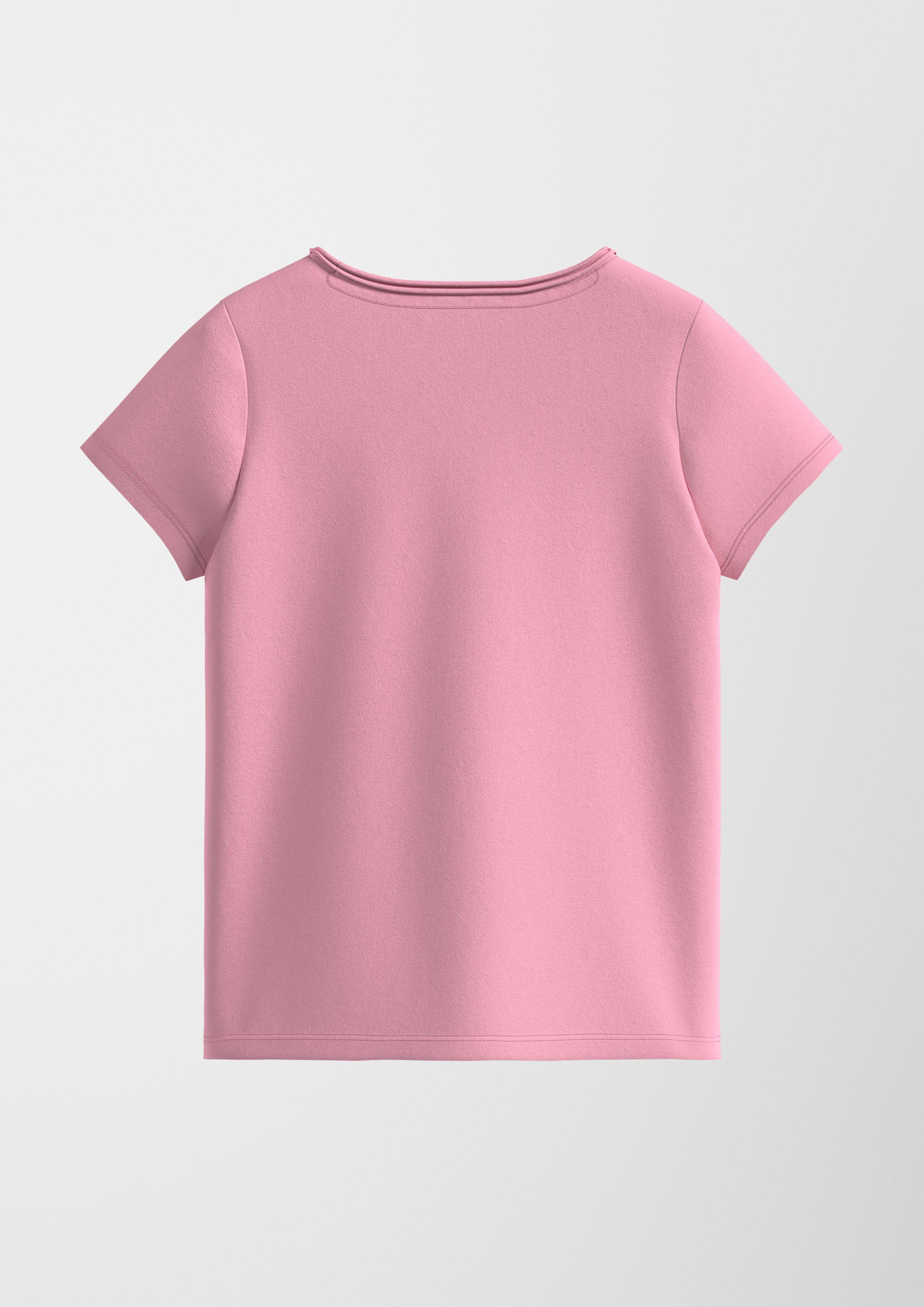 Baumwollshirt mit Glitzerprint  2131420-4325