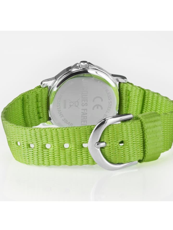 JACQUES FAREL Quarzuhr KCF 090 in Silber günstig kaufen onesize