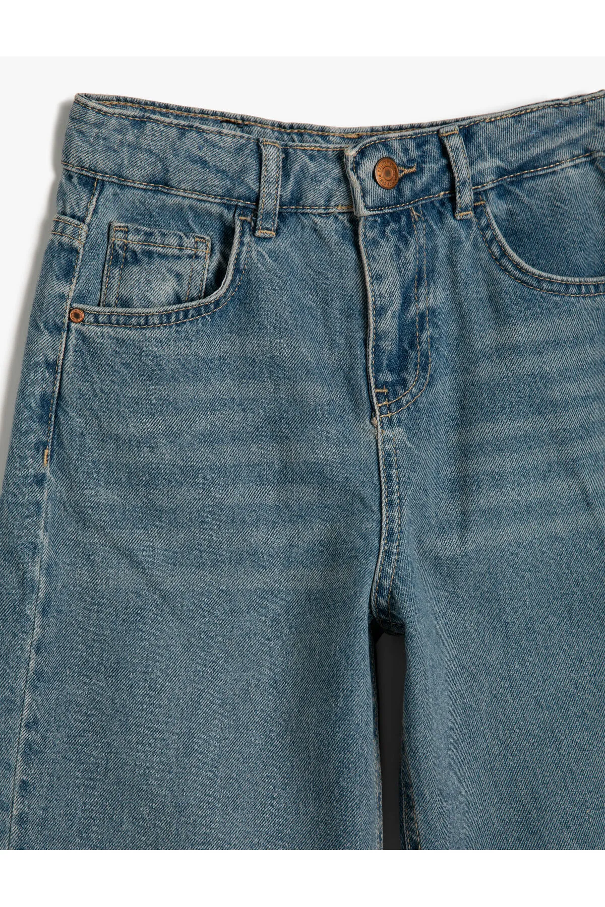 Koton  Jeanshose, gerades Bein, Tasche, gerade Jeans aus Baumwolle