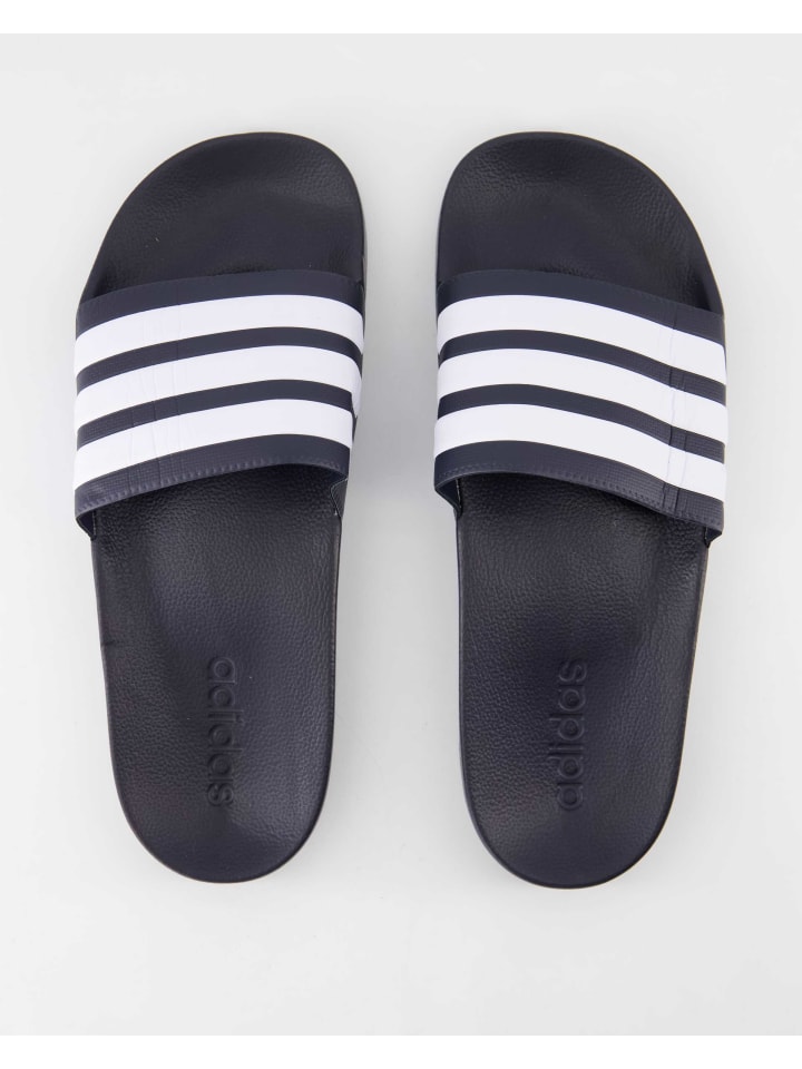 adidas Pantoletten in Blau günstig kaufen