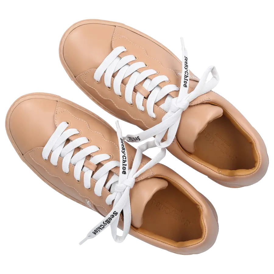 SEE BY CHLOÉ - Sneaker low ESSIE Kalbsleder - beige