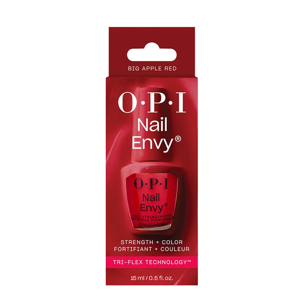 Opi Nail Envy Big Apple Red Μαλακτική Κρέμα Νυχιών 15ml
