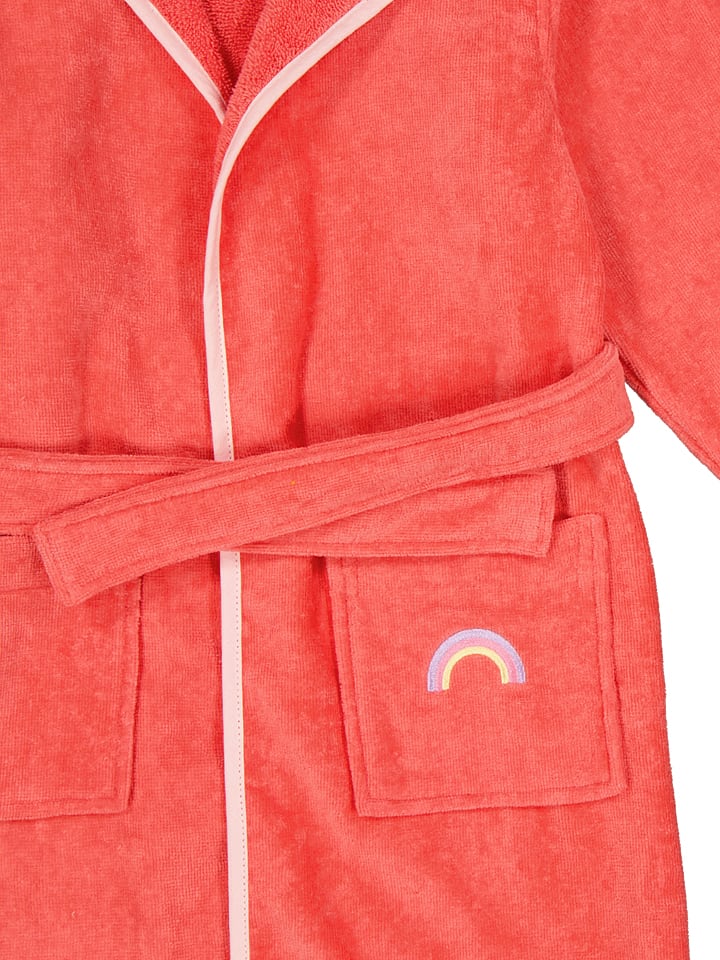 lamino Bademantel in Rot günstig kaufen