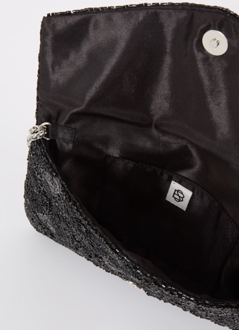 Becksöndergaard Wintery Paradi clutch with bead decoration