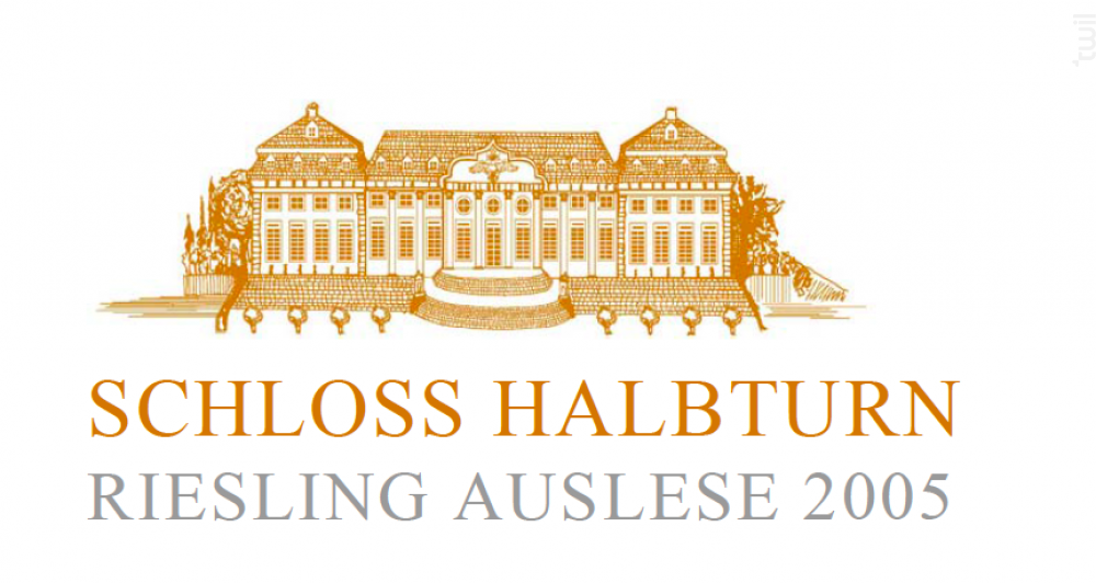 Schloss Halbturn Riesling Auslese Schloss Halbturn Vin Blanc●Autres AOC de Burgenland 2005 75cl