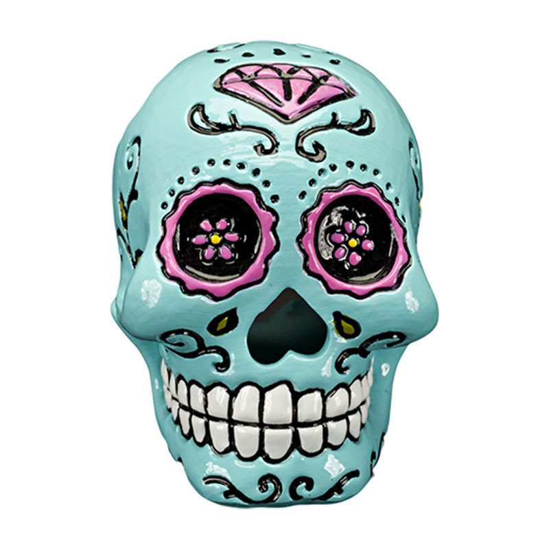 Penn Plax Dekoration Penn Plax Penn-Plax Totenkopf blau