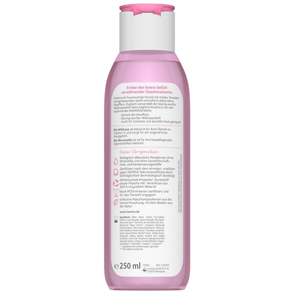 Lavera Pflegedusche Verwöhnend 250 ml