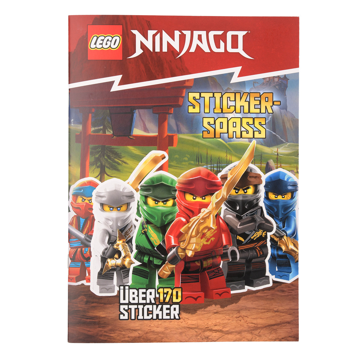 LEGO Ninjago Stickerbuch mit 170 Stickern
