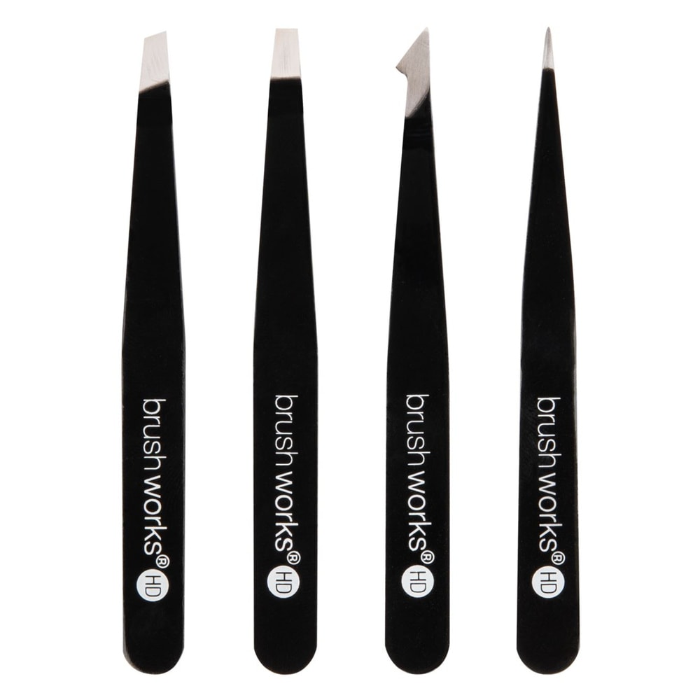 Brushworks Set de pinces à épiler Accessoire beauté