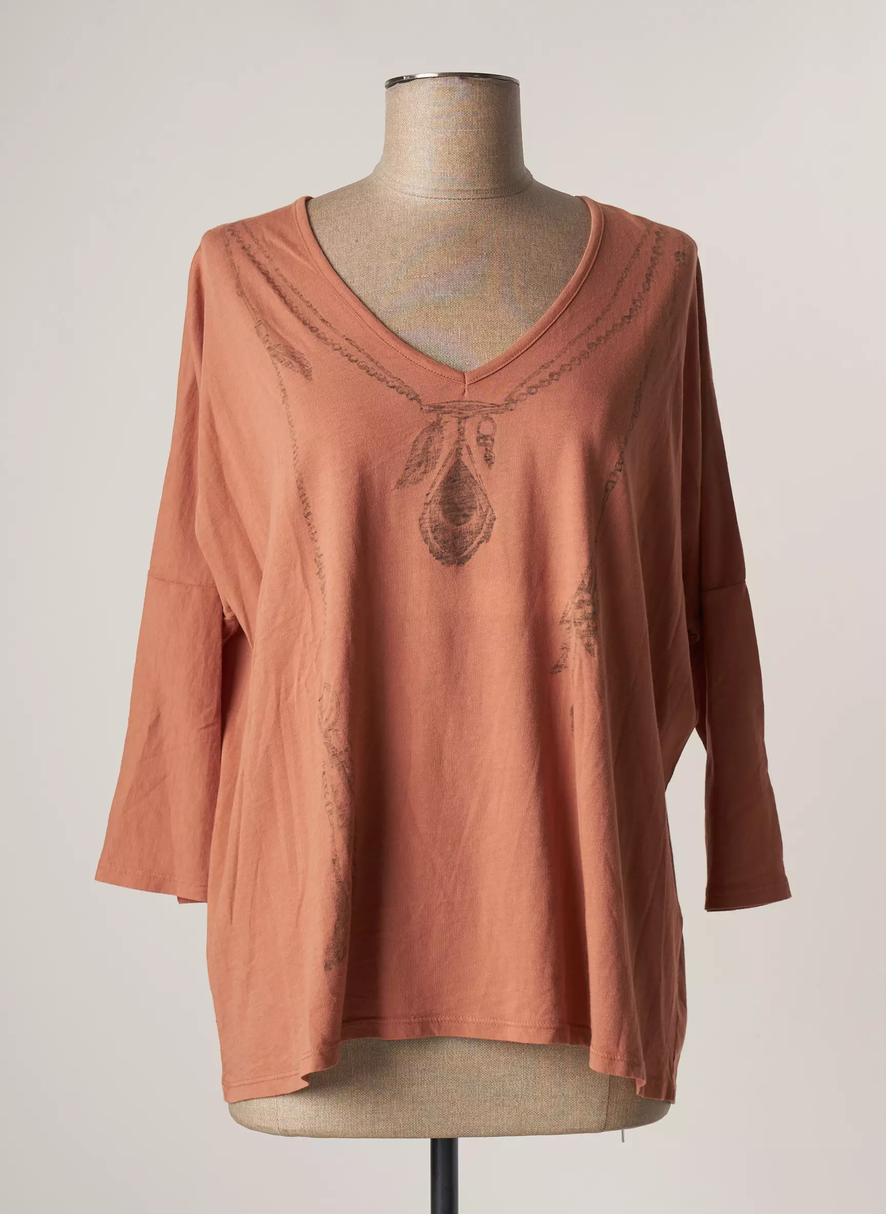Mkt Studio Tshirts Femme couleur marron
