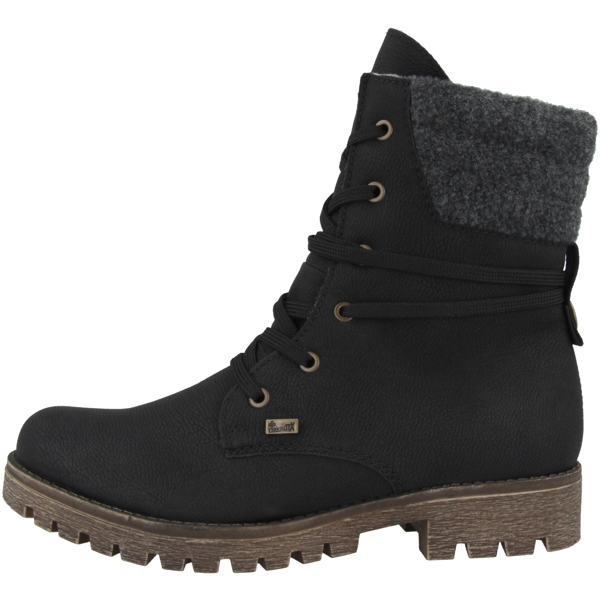 Rieker Mombasa Schnürboots schwarz