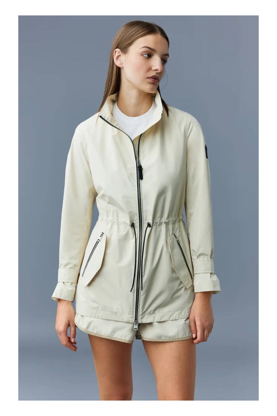 Mackage Impermeables Trenchs Femme couleur beige