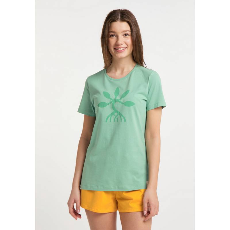SOMWR T-Shirt With Reversed Mangrove Print T-Shirt Damen