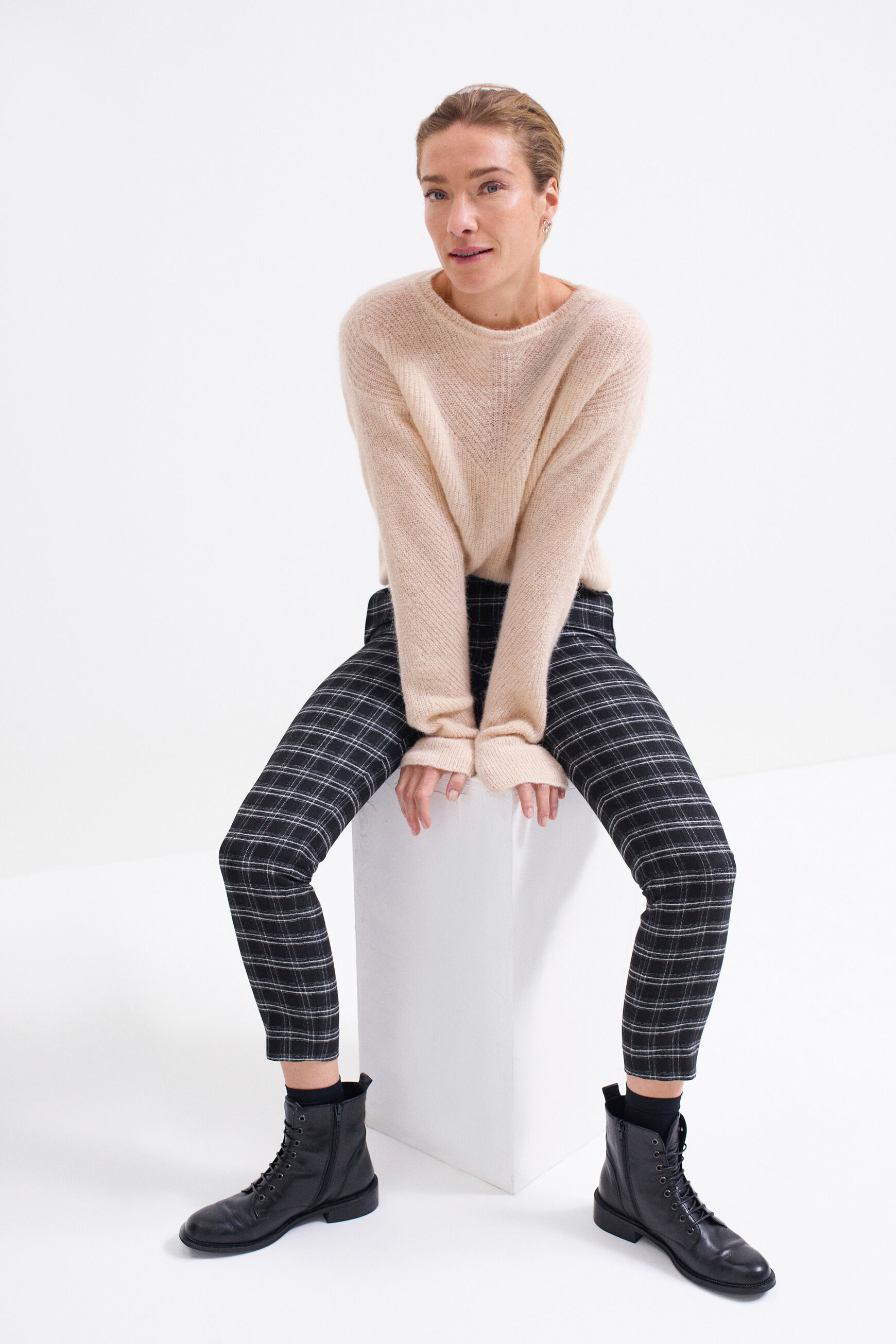 pantalon clovis noir femme