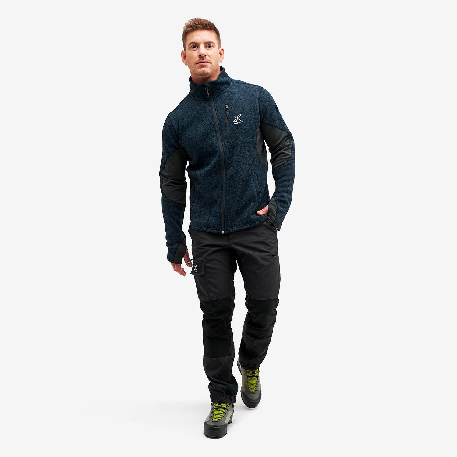 Fusion Fleece Homme Peacemaker Blue