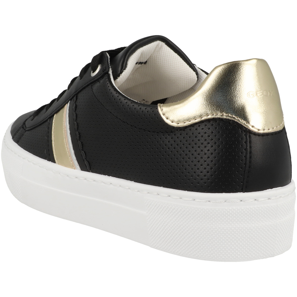 Geox D Claudin A Sneaker Low schwarz