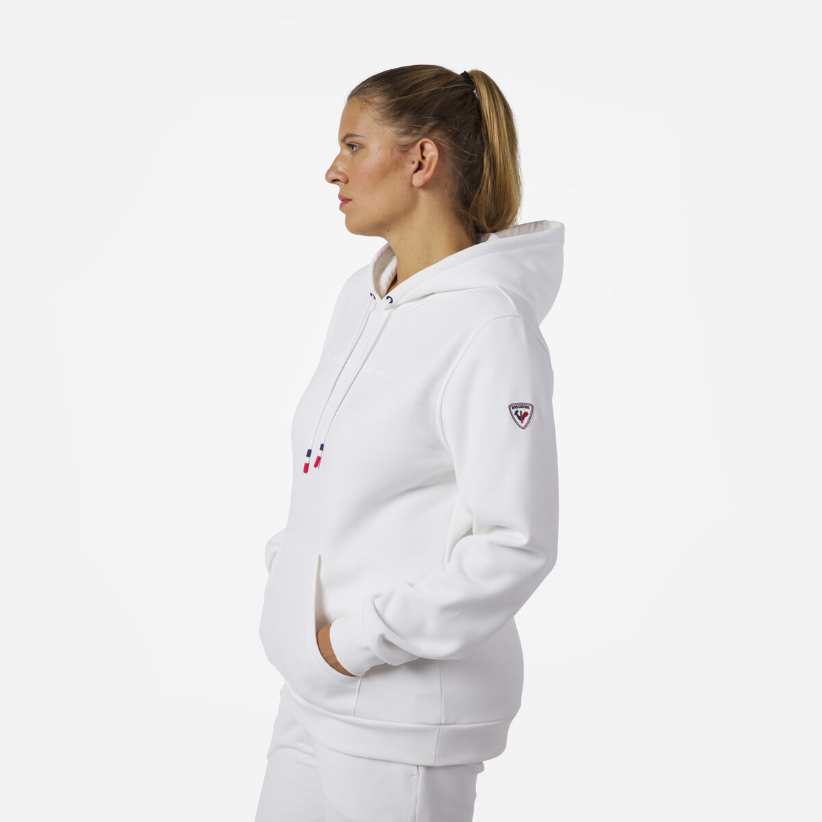 Logo Kapuzensweatshirt für Damen