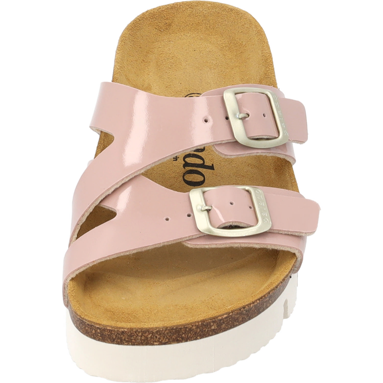 Palado Arrila PL, Pantoletten, Damen, Rosa Lack