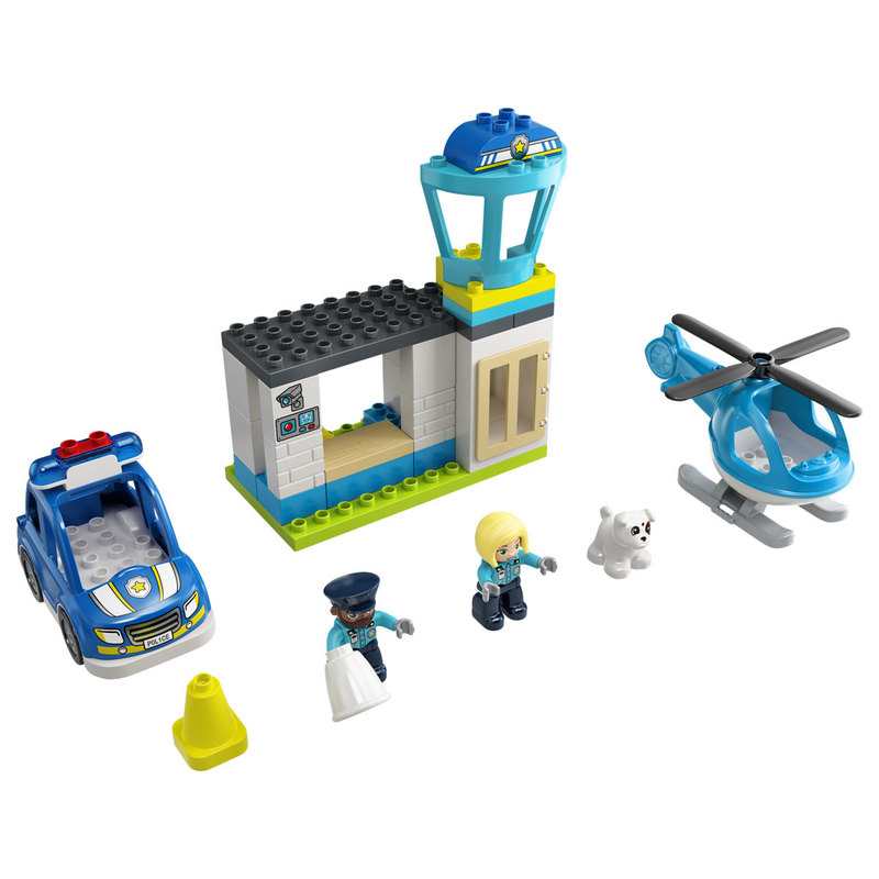 10959 Le Commissariat Et L’hélicoptère de la police LEGO Duplo