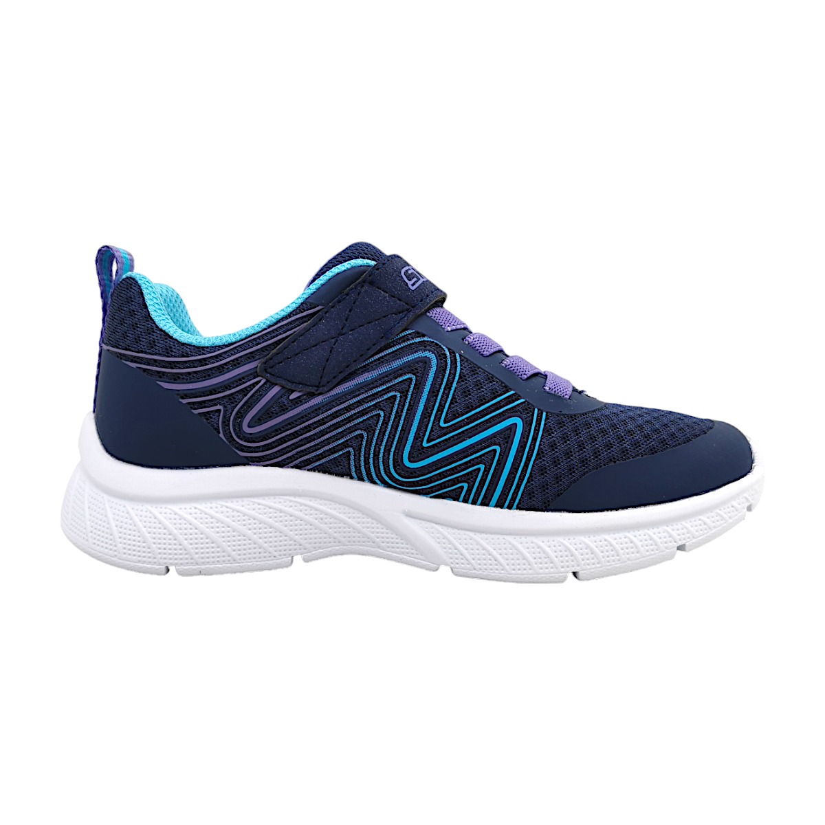 Skechers Microspec + Swirl Sweet 303535L Blau NVMT navy/ multi