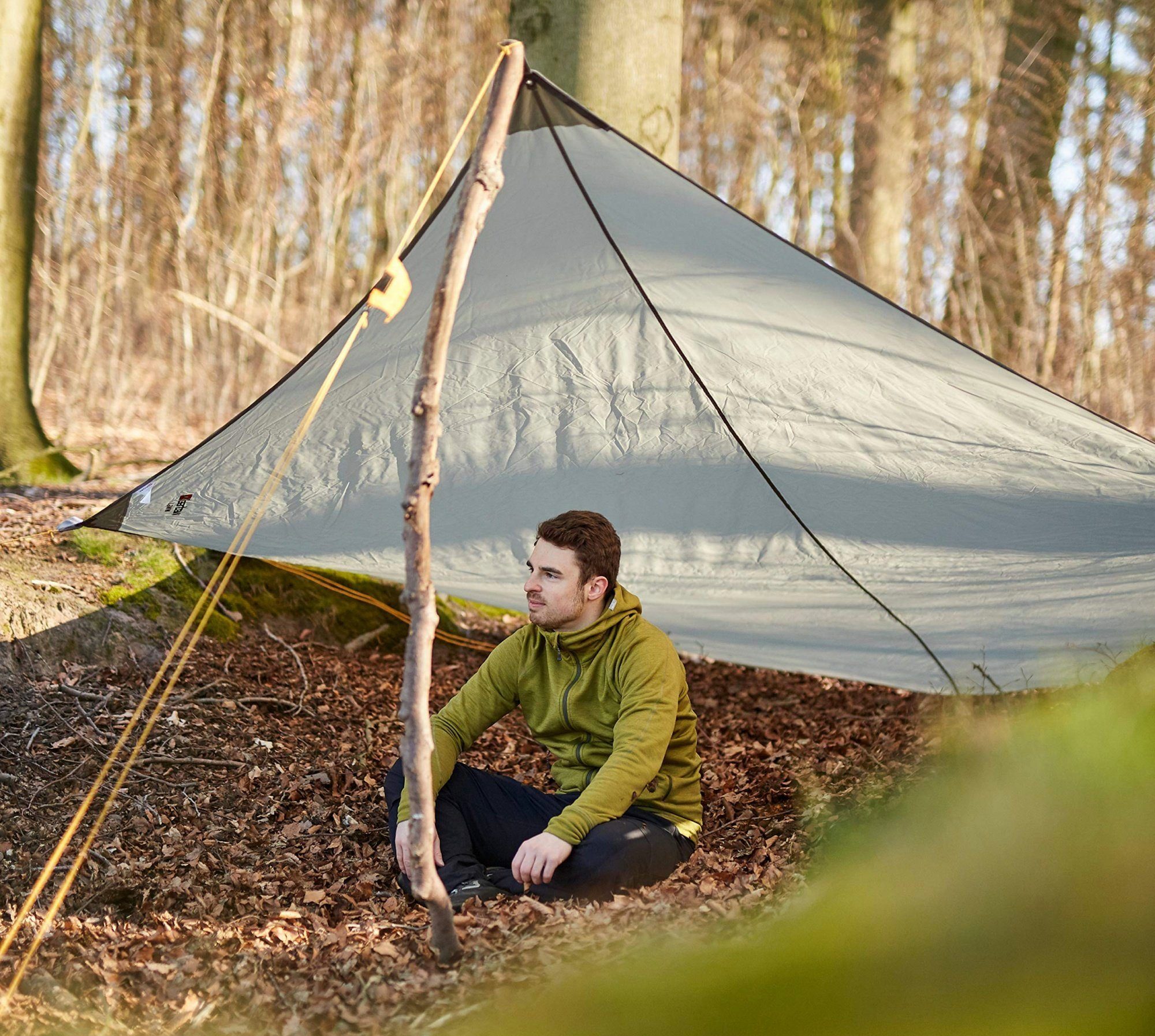Wechsel Tents Tarp-Zelt Wing L - Zeltdach Robuster Regenschutz Tarp für Zelt und Hängematte