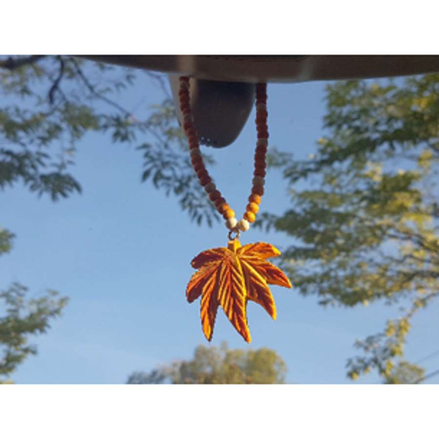 smell & drive Lufterfrischer Holz-Blatt "Vanille", 1 Stück - ATU