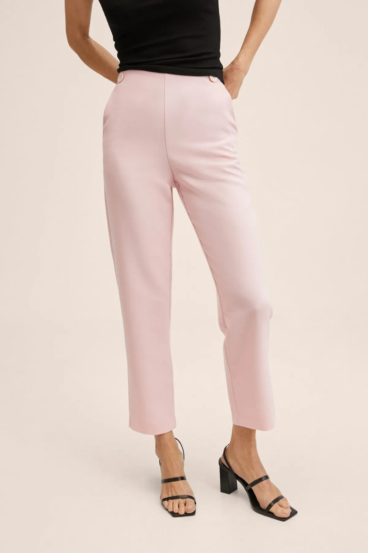 MANGO  Rosa Damenhose 27085764