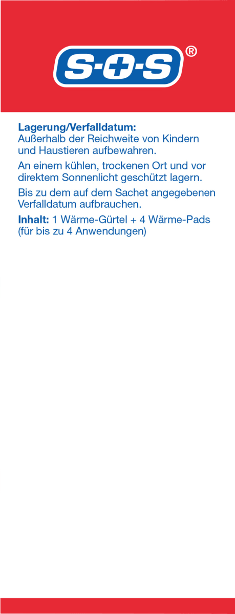 Wärme Gürtel, 1 St