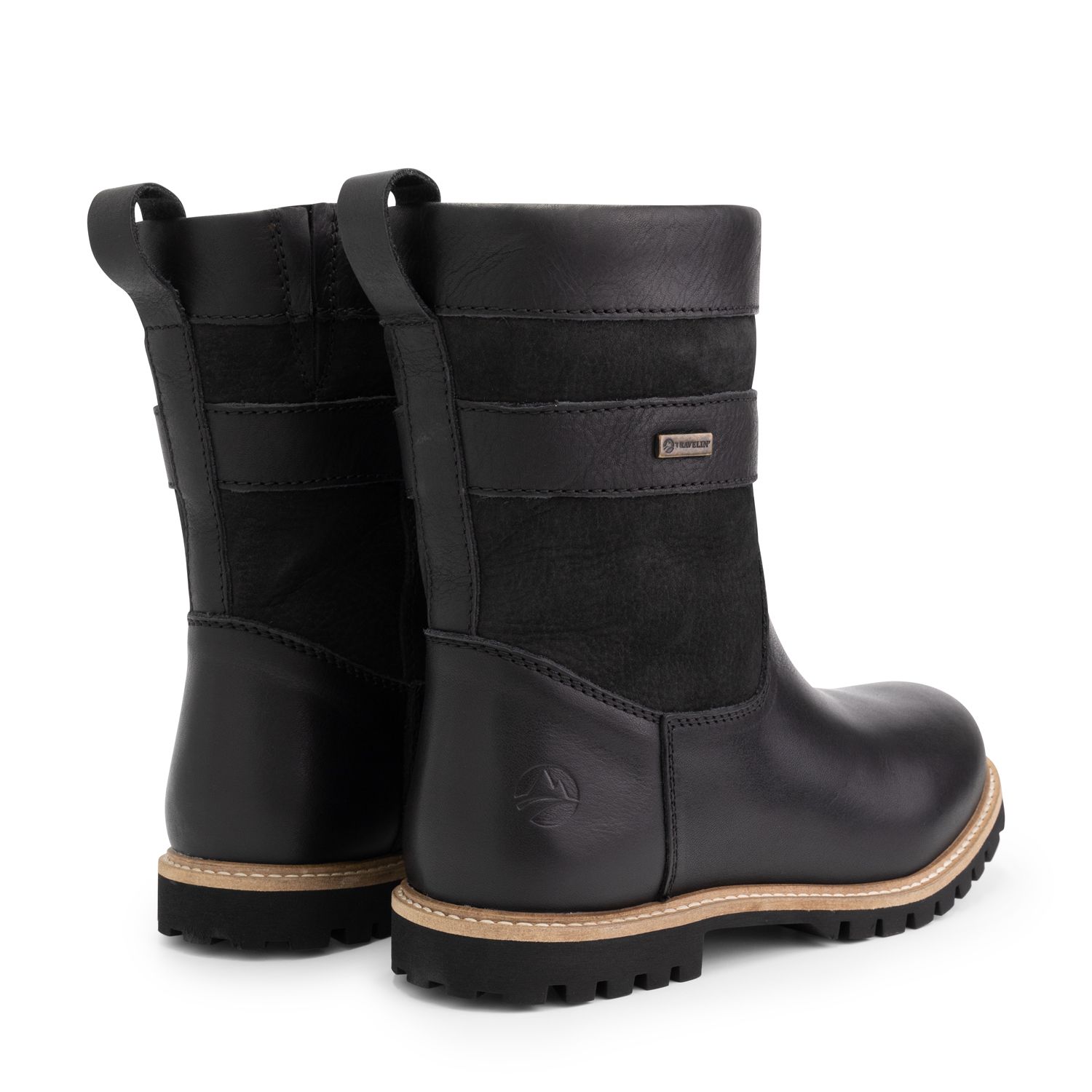 Travelin' Tallinn schwarze Damen Outdoorstiefel