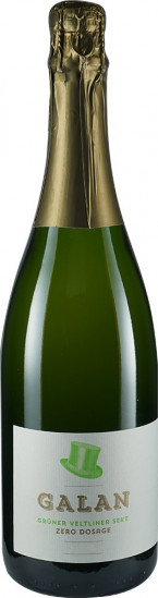 2018 Galan Grüner Veltnier Sekt extra brut - Weingut Eckhard Höbel