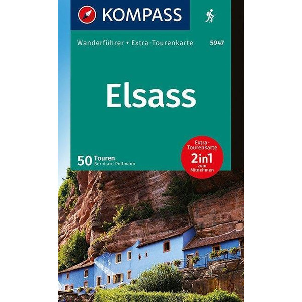 KOMPASS Wanderführer Elsass
