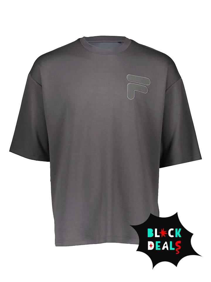 Fila Shirt in Anthrazit günstig kaufen