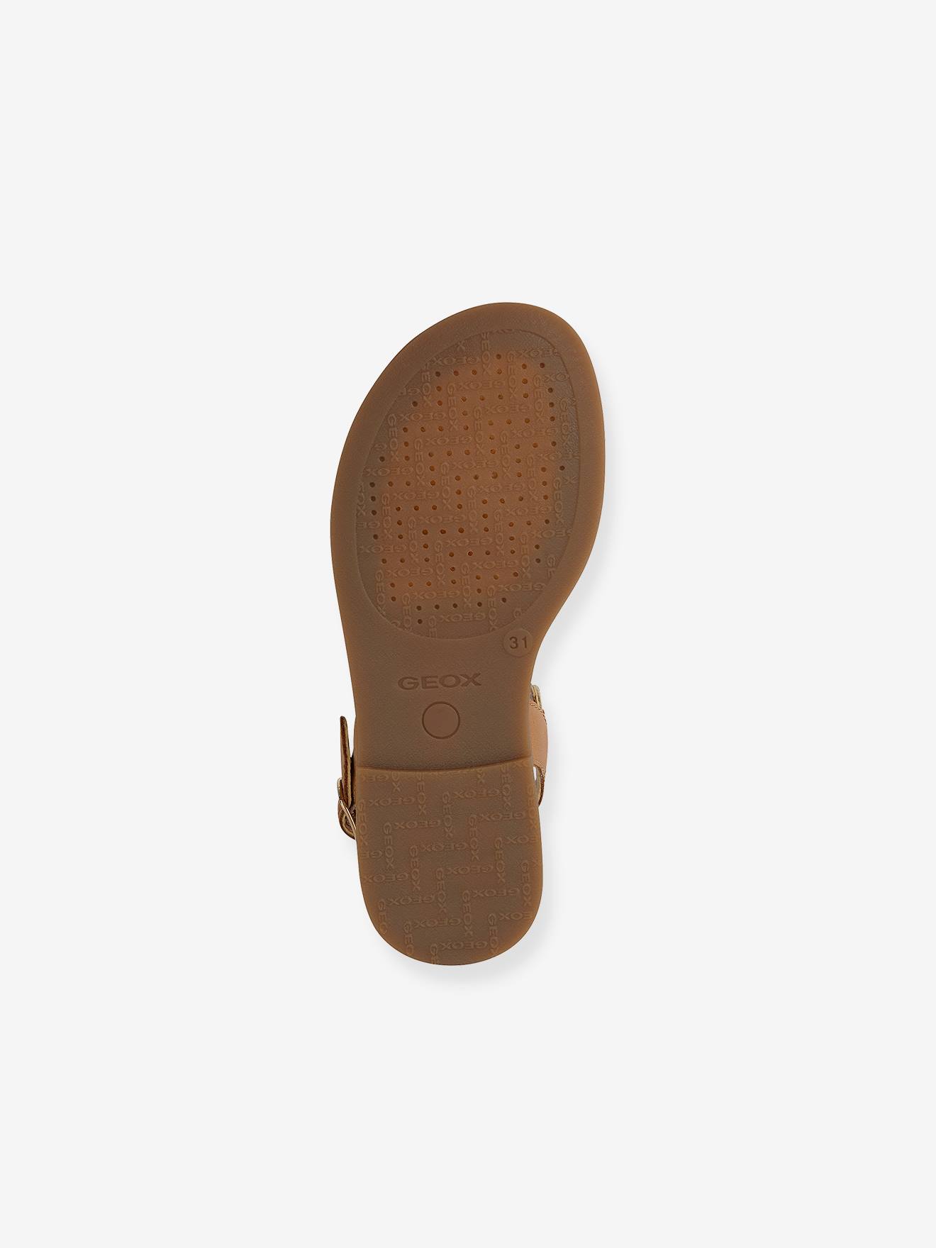 Geox Mädchen Sandalen J4535 Karly Girl GEOX - braun